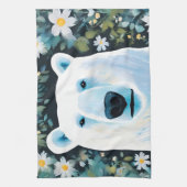 Pollenbär Geschirrtuch (Vertikal)