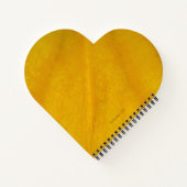 Pollenbeere - herzförmig notizblock (Rückseite)