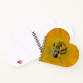 Pollenbeere - herzförmig notizblock (Innenseite)