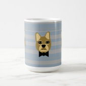 Pollenblättriger Panzer, Streifen Kaffeetasse (Mittel)