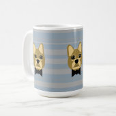 Pollenblättriger Panzer, Streifen Kaffeetasse (Vorderseite Links)