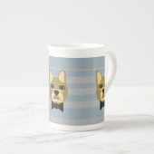 Pollenblättriger Panzer, Streifen Porzellantasse (Vorderseite Rechts)