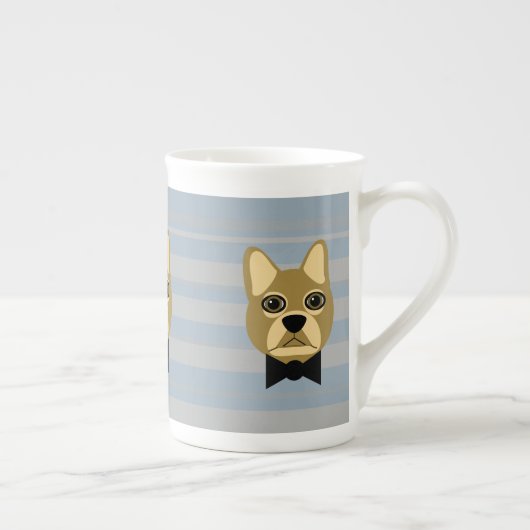 Pollenblättriger Panzer, Streifen Porzellantasse (Rechts)