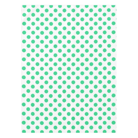 Pollenköpfe aus Grün und Weiß Tischdecke (Vorderseite)