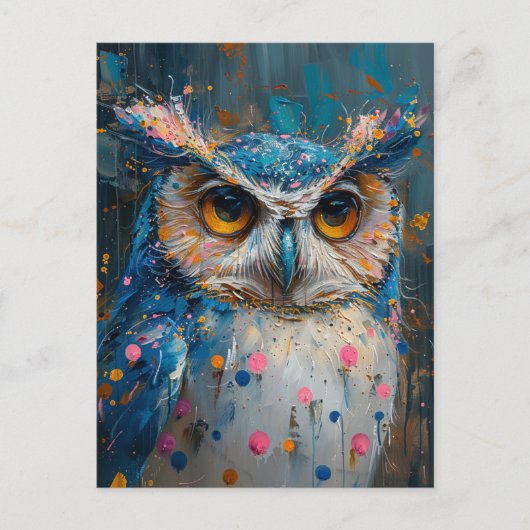 Pollenkraut-Spritzer Postkarte (Vorderseite)