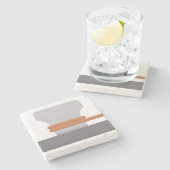 Poller Steinuntersetzer (Seitenansicht)