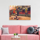 Pollice Verso | Jean-Lé zu Gé rô mir | Leinwanddruck (Insitu (Wohnzimmer))