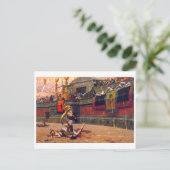 Pollice Verso | Jean-Lé zu Gé rô mir | Postkarte (Stehend Vorderseite)