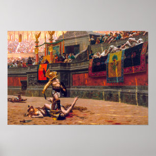 Pollice Verso   Jean-Léon Gérôme   Poster