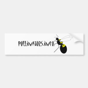 pollinators.info-Autoaufkleber 2 Autoaufkleber