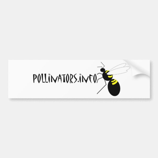 pollinators.info-Autoaufkleber 2 Autoaufkleber (Vorne)