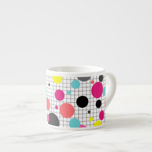 Pollka-Punkte Espressotasse