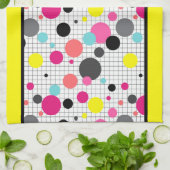 Pollka-Punkte Geschirrtuch (Gefaltet)