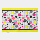 Pollka-Punkte Geschirrtuch (Horizontal)