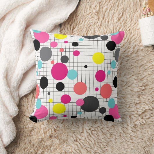 Pollka-Punkte Kissen (Decke)