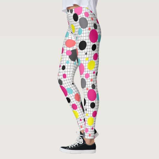 Pollka-Punkte Leggings (Links)