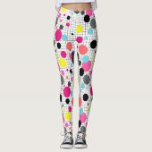 Pollka-Punkte Leggings (Vorderseite)