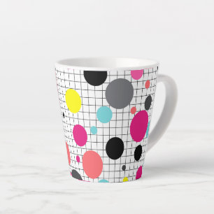 Pollka-Punkte Milchtasse