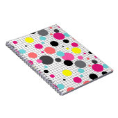 Pollka-Punkte Notizblock (Rechte Seite)