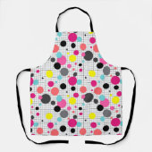 Pollka-Punkte Schürze (Vorderseite)