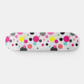Pollka-Punkte Skateboard (Horizontal)