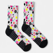 Pollka-Punkte Socken (Rechts)