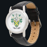 Pollock-Familienwappen-Wappen Armbanduhr<br><div class="desc">Pollock Familienwappen und schottisches Pollock Wappen. Für Männer mit dem Pollock-Nachnamen und für Frauen mit dem Pollock-Nachnamen. Klicken Sie auf unseren Shop: 'Pollock Familienwappen' um alle unsere Designs mit dem Namen der Pollock-Familie zu sehen.</div>