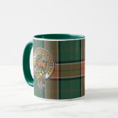 Pollock Tartan & Abzeichen Tasse (Vorderseite Links)