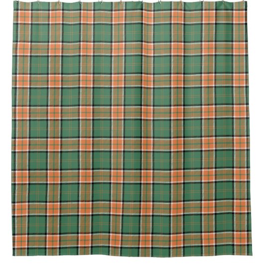 Pollock Tartan Duschvorhang (Vorderseite)