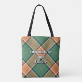 Pollock Tartan Tote Bag Tasche (Rückseite)