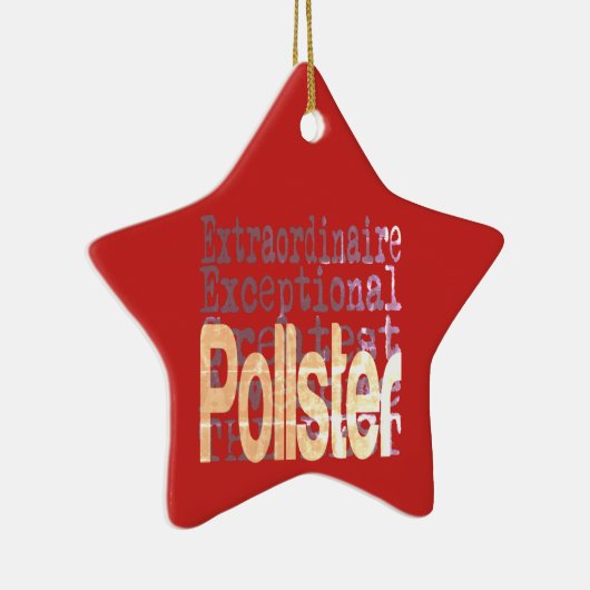 Pollster Extraordinator Keramik Ornament (Rechts)