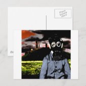 Polluted Postkarte (Vorne/Hinten)