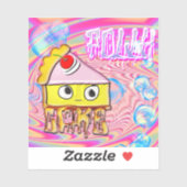 Polly Cake - Tortina - Aufkleber (Blatt)