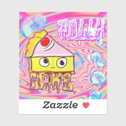 Polly Cake - Tortina - Aufkleber (Blatt)