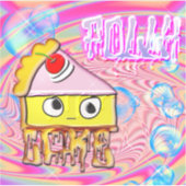 Polly Cake - Tortina - Aufkleber (Vorderseite)