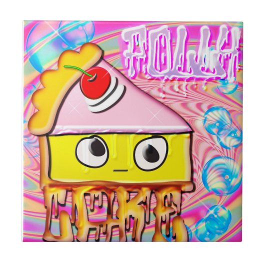 Polly Cake - Tortina - Fliese (Vorderseite)