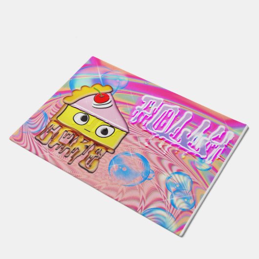 Polly Cake - Tortina - Fußmatte (Schrägansicht)