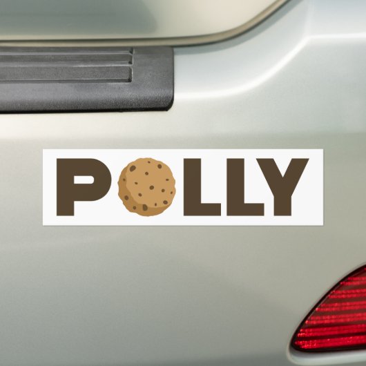 Polly Cookie Autoaufkleber (Auf Auto)