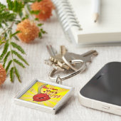 Polly der Kolben-Schlüsselanhänger Schlüsselanhänger (Seite)