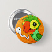 Polly Gesprächs-Abzeichen Button (Vorne & Hinten)