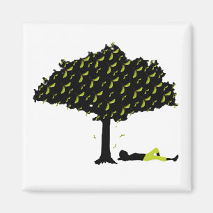 Polly Nasen-Baum-Magnet Magnet