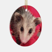 Polly Niedlich Baby Possum Keramik Ornament (Rechts)