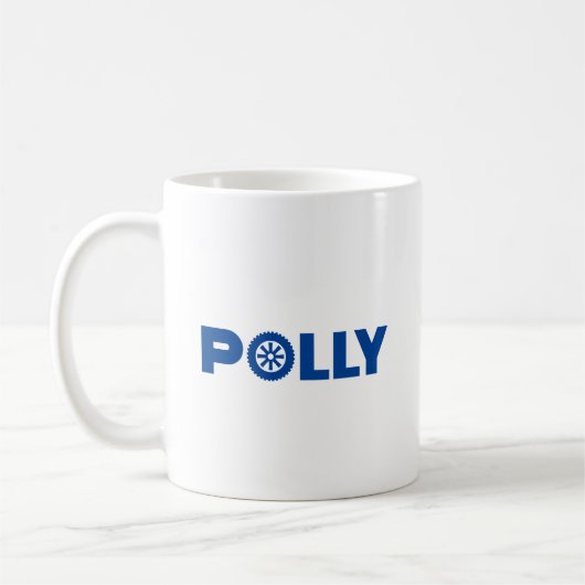 Polly Petrol Head Kaffeetasse (Links)