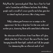 POLLY PLUM Chow dog Krawatte