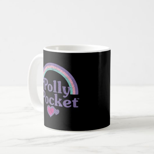 Polly Pocket Rainbows Kaffeetasse (Vorderseite Links)
