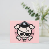 Polly Roger Postkarte (Stehend Vorderseite)