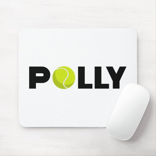 Polly Tennis Mousepad (Mit Mouse)