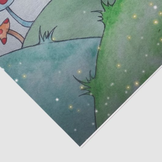 Polly the Mouse Kids Seidenpapier (Ausschnitt)