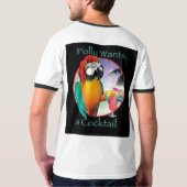 Polly will ein Cocktail (2) T-Shirt (Rückseite)