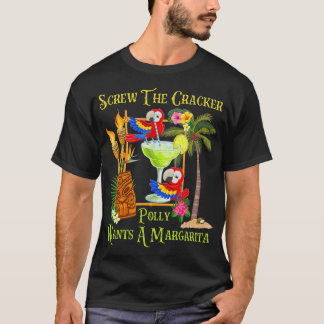 Polly will einen Margarita Tropical Vacation Parro T-Shirt